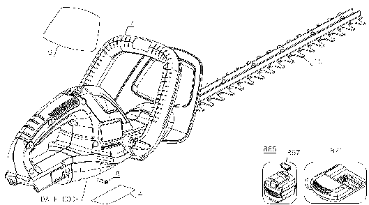 Part Location Diagram of 90626868 Black and Decker Battery Pack